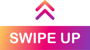Swipe up icon